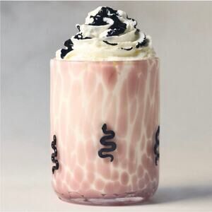 Anthropologie Mystic Icon Juice Glass, Snake